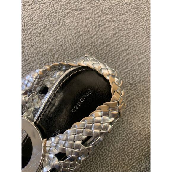 PROENZA SCHOULER Women 40.5 Silver Heel Shoes - Picture 7 of 16